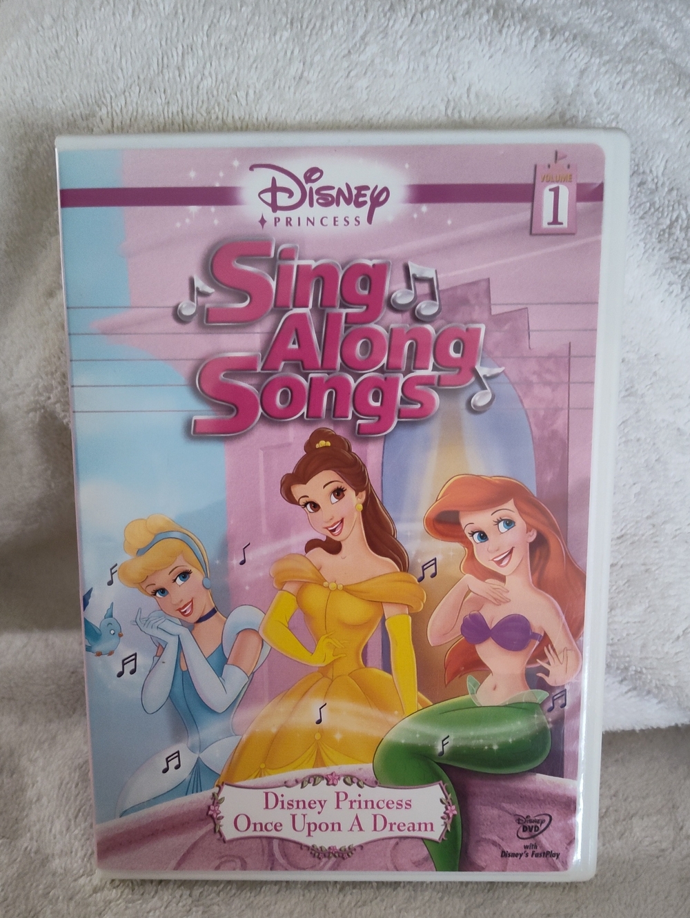 Disney Princess Sing Along Songs Volume 1 DVD